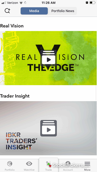 Interactive Brokers mobile education videos Interactive Brokers mobile education videos